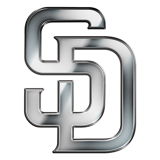 San Diego Padres Silver Logo iron on paper